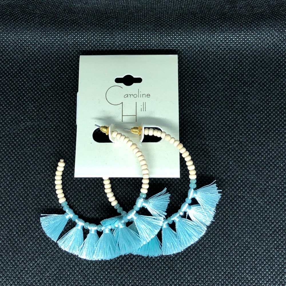 Fringe Hoop Earring